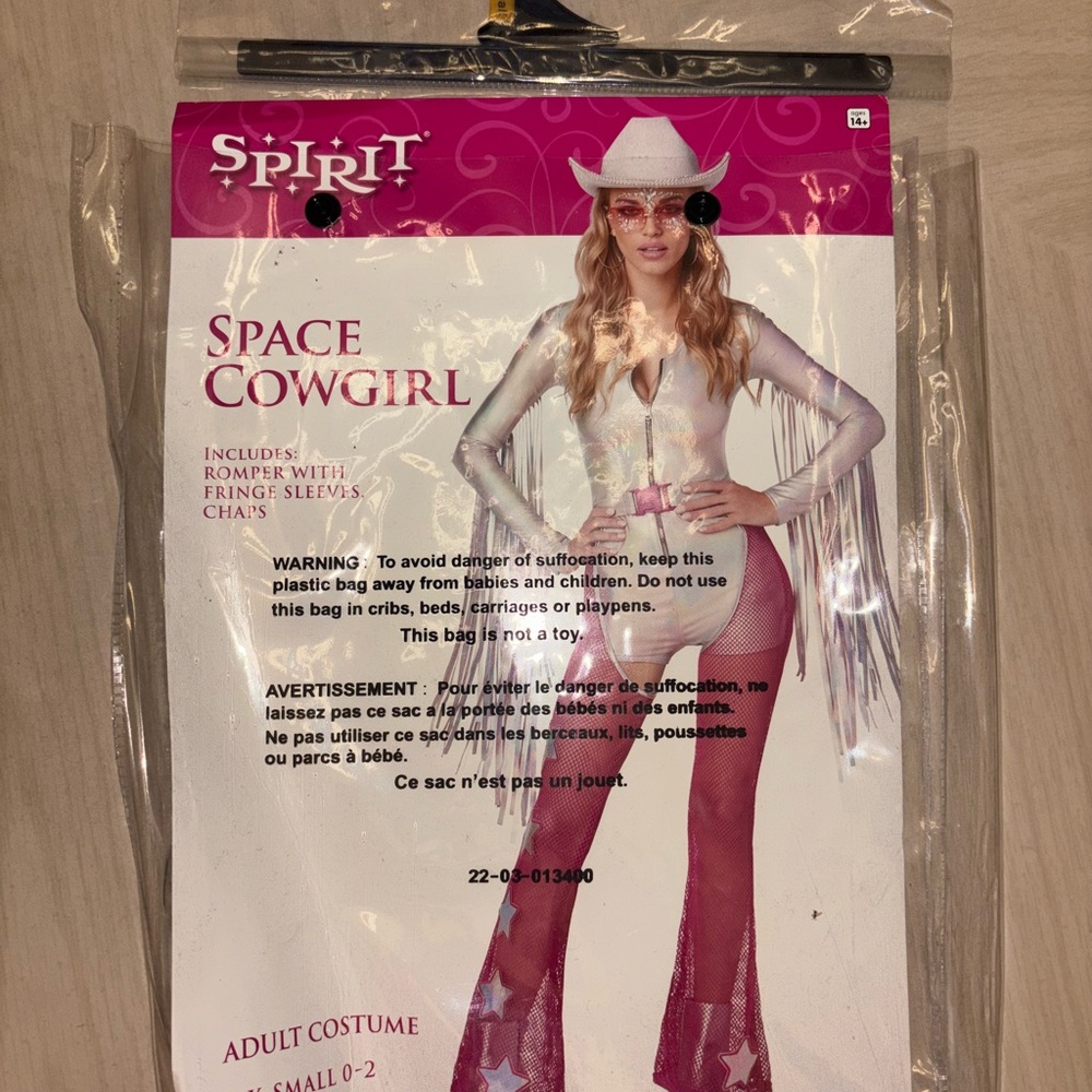 Spirit Halloween Space Cowgirl Costume in Size S